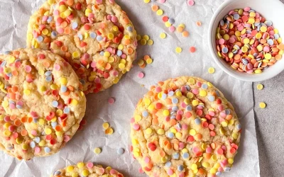 Gute Laune Konfetti Cookies, veganes Rezept