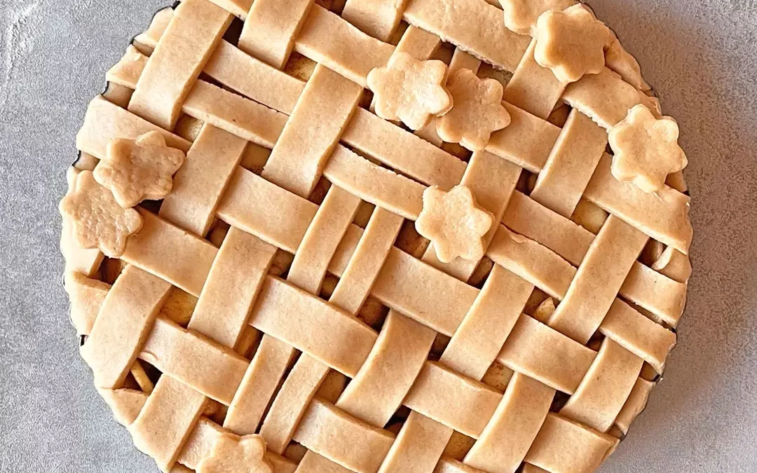 Apple Pie – gedeckter Apfelkuchen – einfaches Rezept, vegan