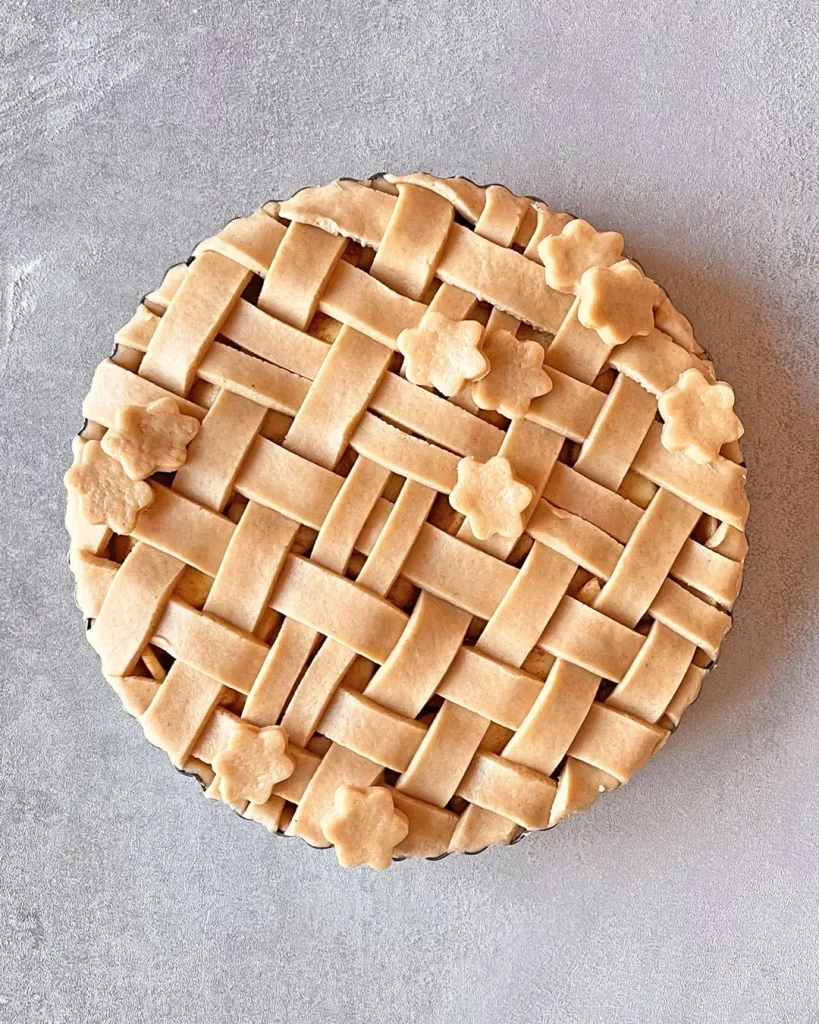 american Apple Pie - ein gedeckter Apfelkuchen. Einfaches Rezept auf deutsch.